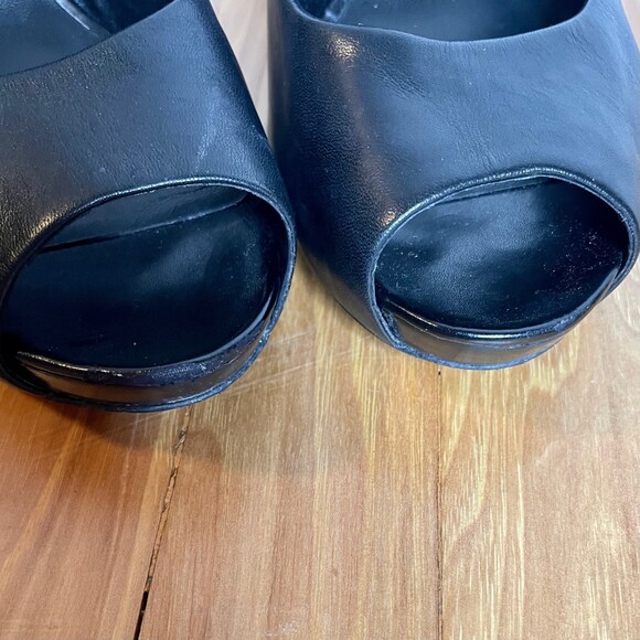 Franco Sarto Peep Toe Heels 8.5 - Picture 6 of 7